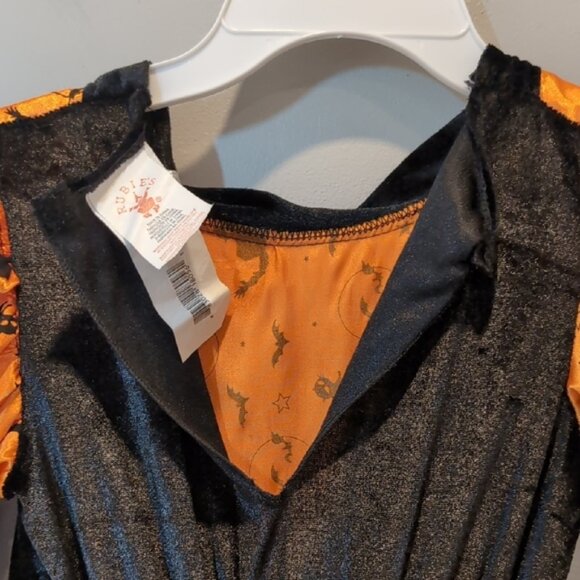 3/$20 Rubie's Halloween Witch Costume Long Flare Sleeve Dress Tulle Party - Picture 10 of 15